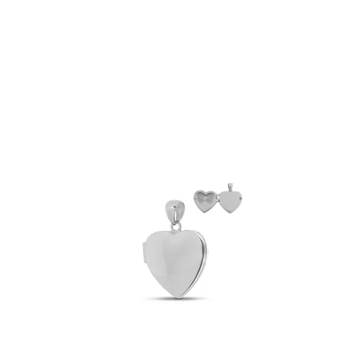 Personalised Heart Ashes Locket Pendant