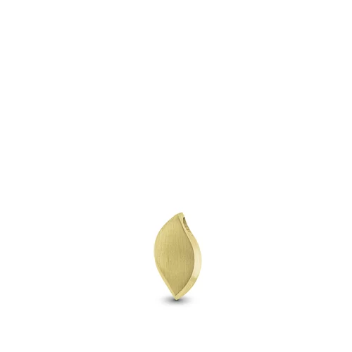 Falling Leaf Cremation Pendant - Memorial Jewelry for Ashes