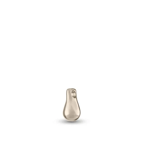 Elegant Pear-Shaped Cremation Pendant for Ashes