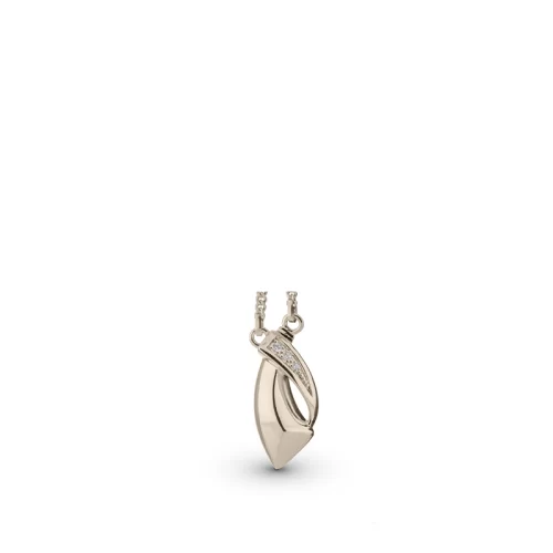 Abstract Gemstone Memorial Pendant for Ashes