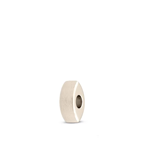 Eye-Shaped Ashes Bead Charm - Memorial Jewellery