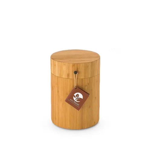 Biodegradable Bamboo Burial Urn for Ashes
