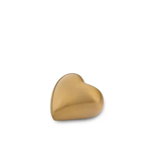 Heart-Shaped Cremation Keepsake Urn