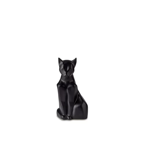 Ceramic Standing Cat Cremation Urn - For Your Beloved Cat