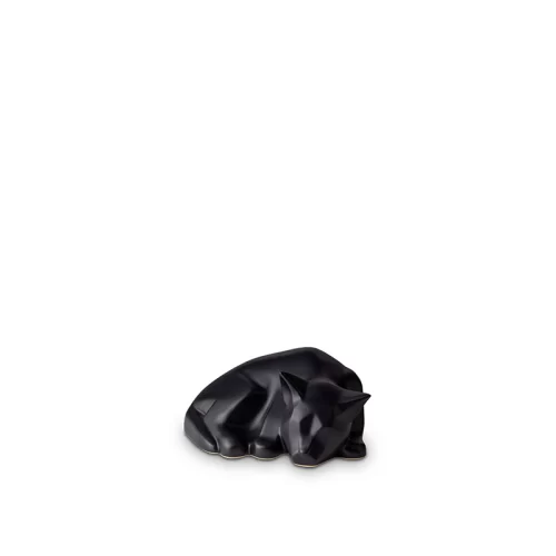 Premium Ceramic Cat Memorial Urn - Resting Position