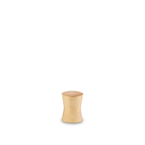 Handcrafted Wooden Small Urn for Human Ashes - Eco-Friendly Memorial Keepsake